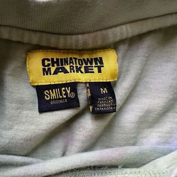 Chinatown Market Tee Smiley Tie Dye Peace Movement Long Sleeve Size Medium - Picture 5 of 5